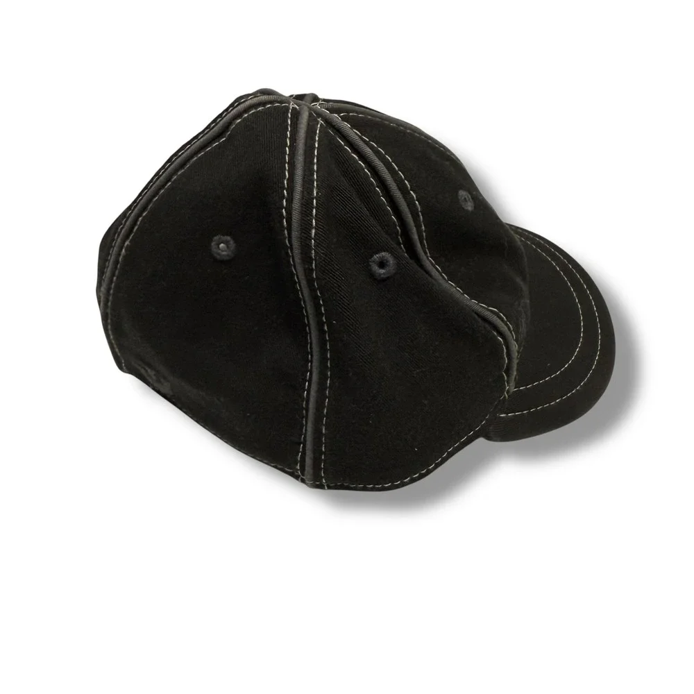 Sand Cassel Kids by Goorin Brothers Gray Contrast Stitch Baseball‎ Cap M/L NEW
